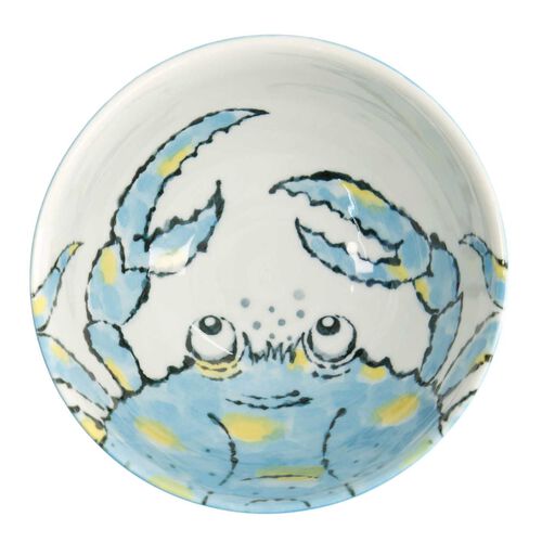 Tokyo Design Studio Seafood Bowl 15.5x8cm Crab Light Blue
